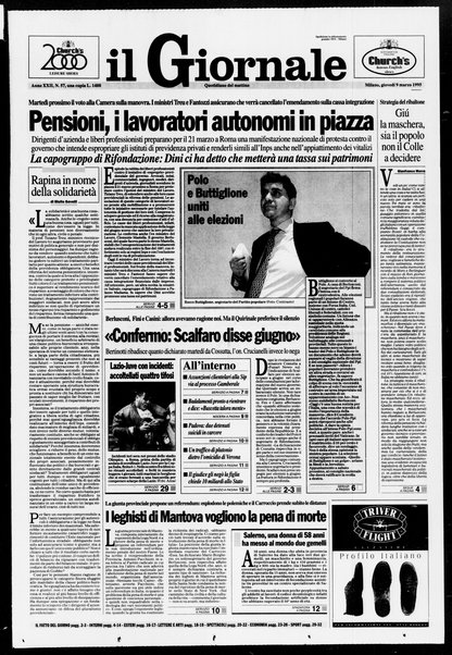 Il giornale : quotidiano del mattino